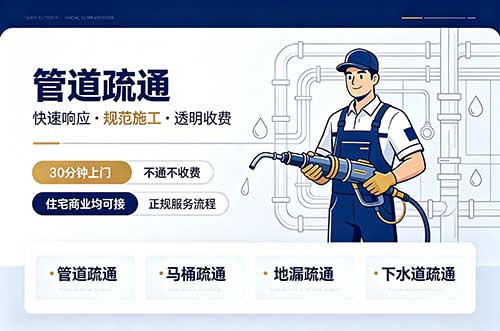 忻州管道疏通