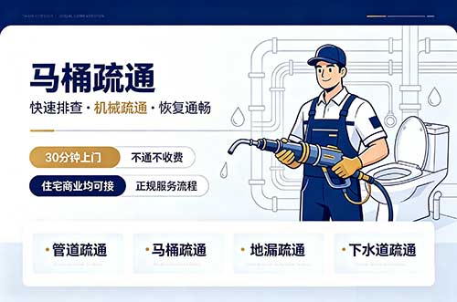 忻州马桶疏通