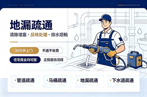 忻州地漏疏通