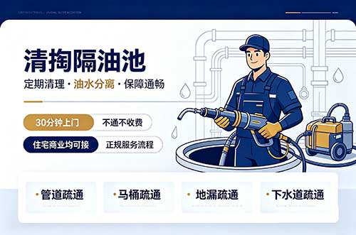 忻州清掏隔油池